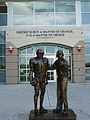 University of Nebraska Lincoln TomOsborne&BrookBerringer Statue